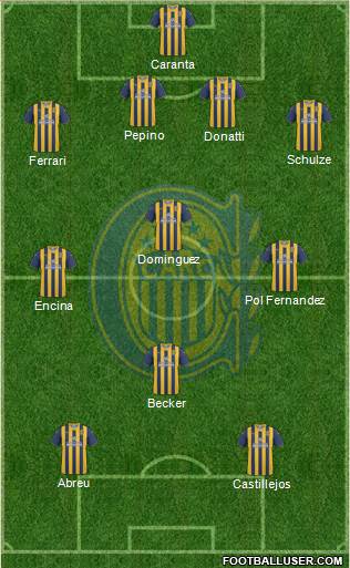 Rosario Central Formation 2013