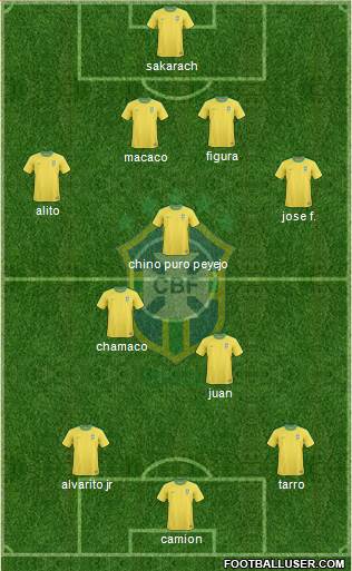Brazil Formation 2013