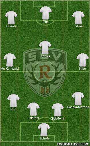 SSV Reutlingen 05 Formation 2013