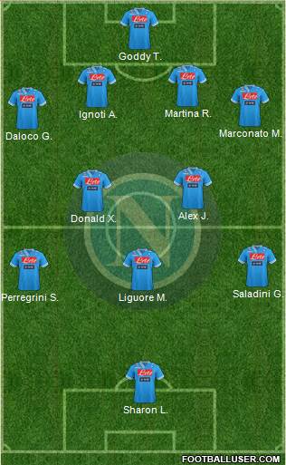 Napoli Formation 2013