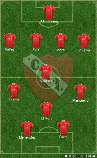 Independiente Formation 2013