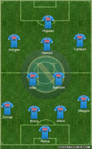 Napoli Formation 2013