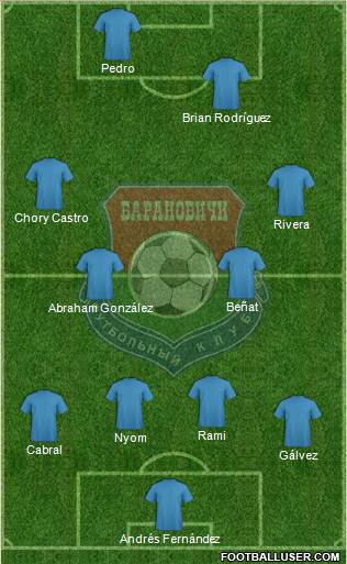 FC Baranovichi Formation 2013