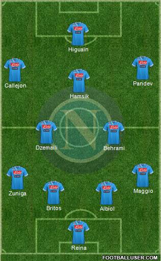 Napoli Formation 2013
