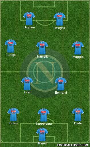 Napoli Formation 2013