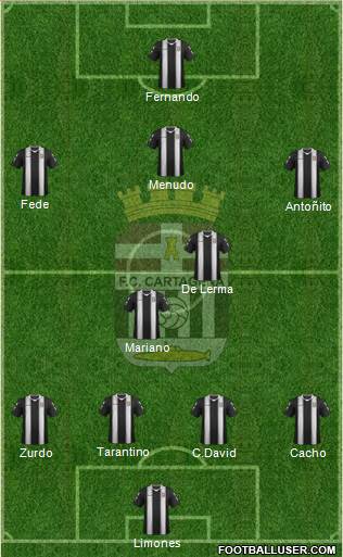 F.C. Cartagena Formation 2013