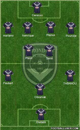 FC Girondins de Bordeaux Formation 2013