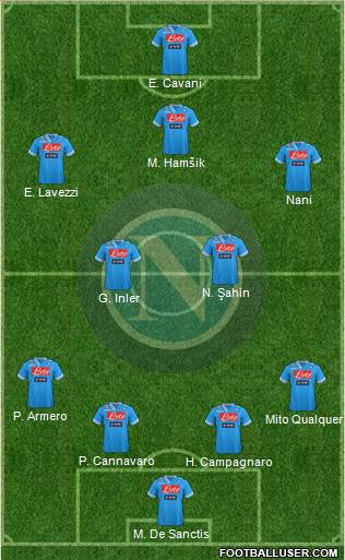 Napoli Formation 2013