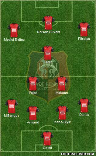 Stade Rennais Football Club Formation 2013