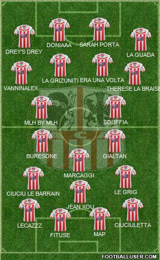 Athletic Club Ajaccien Football Formation 2013