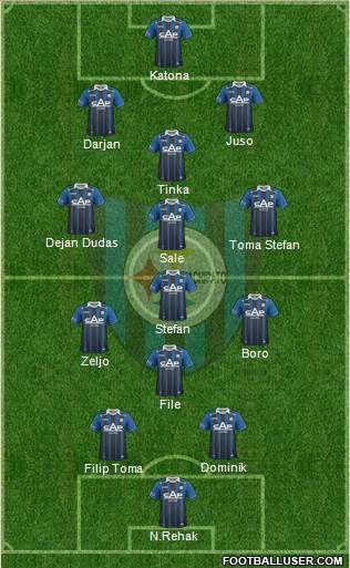 CD Huachipato Formation 2013