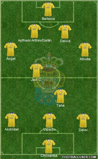 U.D. Las Palmas S.A.D. Formation 2013