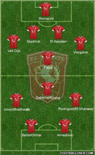 FC Twente Formation 2013