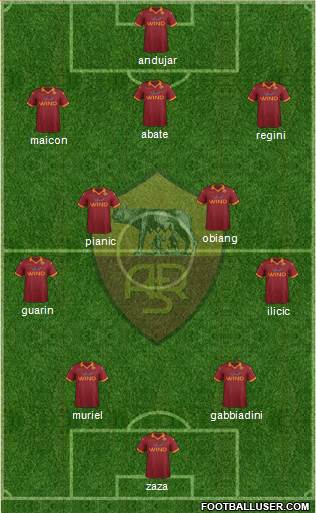 AS Roma Formation 2013