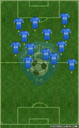 Chamois Niortais Football Club Formation 2013