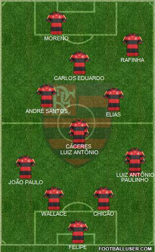 CR Flamengo Formation 2013
