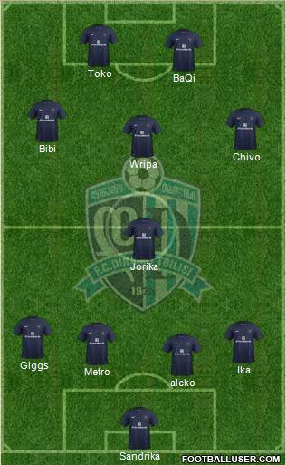 Dinamo Tbilisi Formation 2013