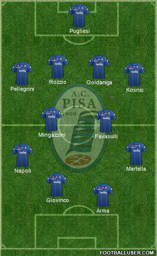 Pisa Formation 2013