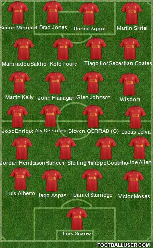 Liverpool Formation 2013