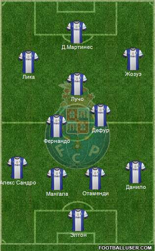 Futebol Clube do Porto - SAD Formation 2013