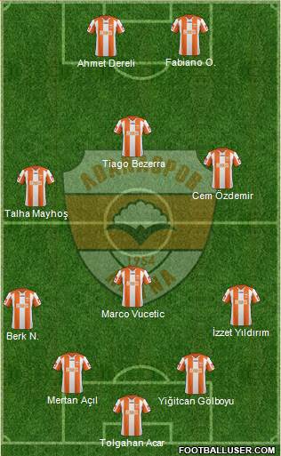 Adanaspor A.S. Formation 2013