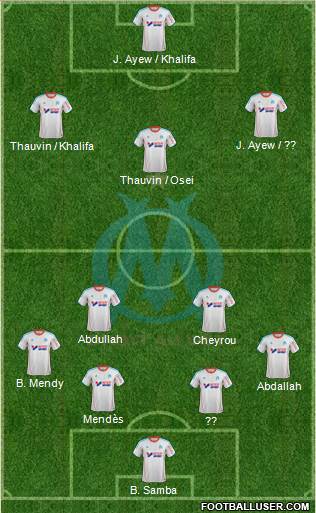 Olympique de Marseille Formation 2013