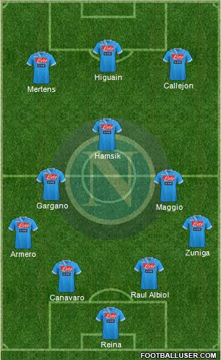 Napoli Formation 2013