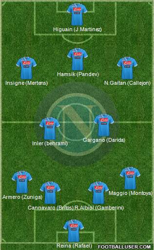 Napoli Formation 2013