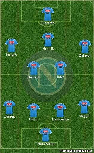 Napoli Formation 2013