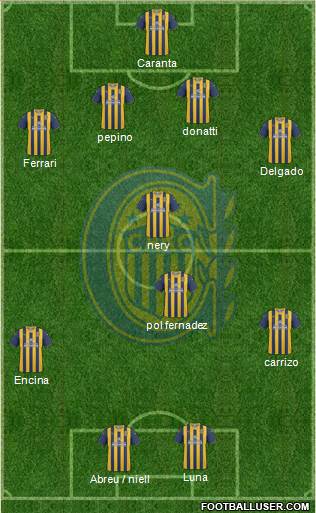 Rosario Central Formation 2013