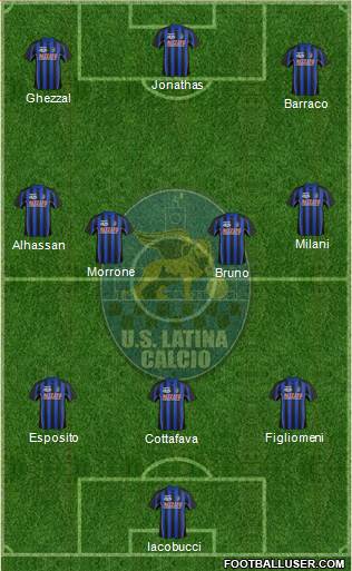 Latina football formation