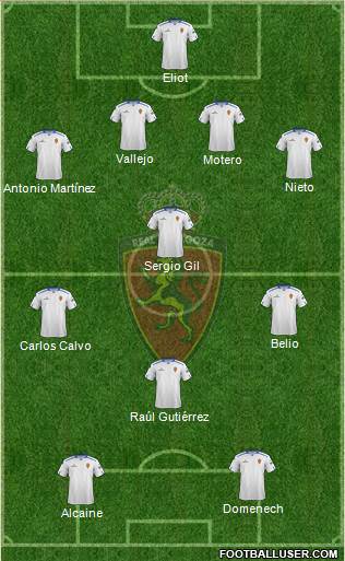 R. Zaragoza S.A.D. Formation 2013