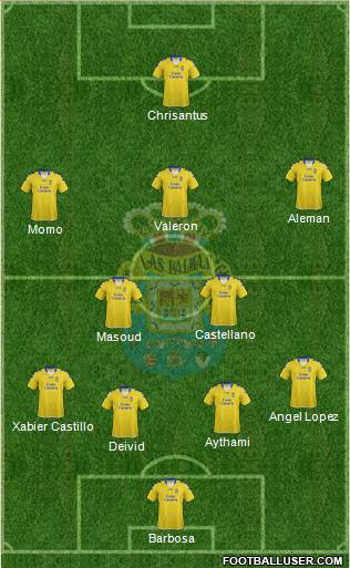 U.D. Las Palmas S.A.D. Formation 2013