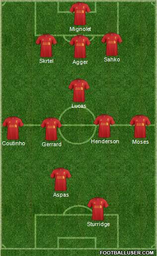 Liverpool Formation 2013