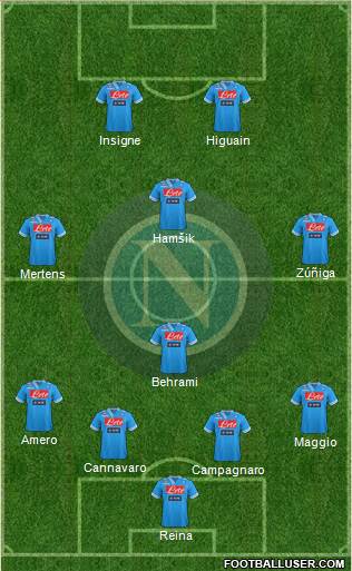 Napoli Formation 2013