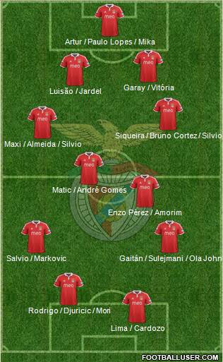 Sport Lisboa e Benfica - SAD Formation 2013