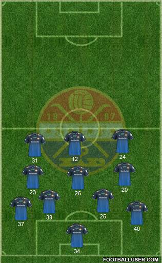 Strømsgodset IF Formation 2013