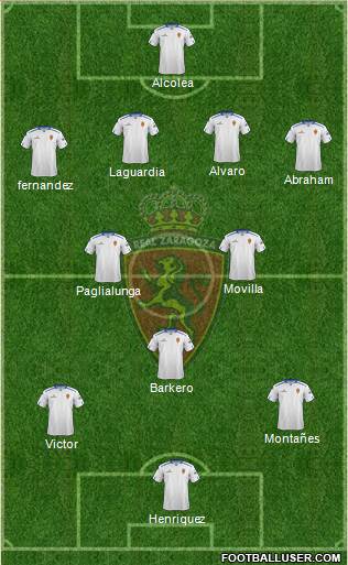 R. Zaragoza S.A.D. Formation 2013