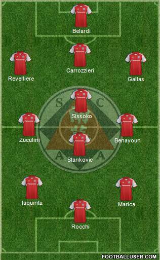 South China Athletic Association Formation 2013