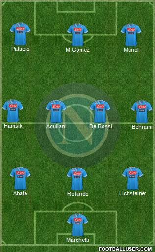 Napoli Formation 2013