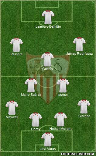 Sevilla F.C., S.A.D. Formation 2013