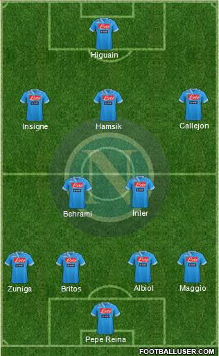 Napoli Formation 2013