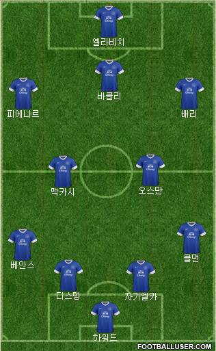 Everton Formation 2013