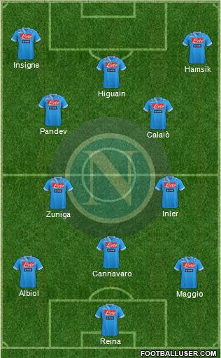 Napoli Formation 2013