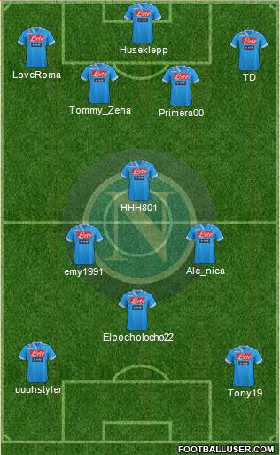 Napoli Formation 2013