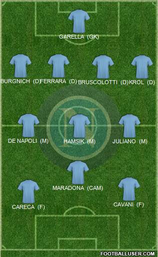 Napoli Formation 2013