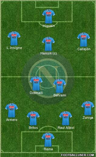 Napoli Formation 2013