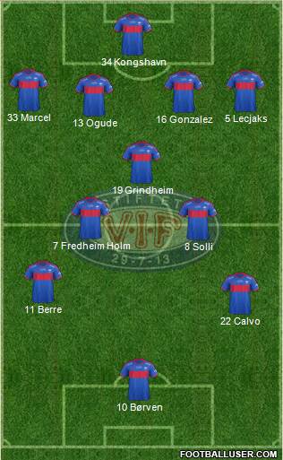 Vålerenga Fotball Formation 2013