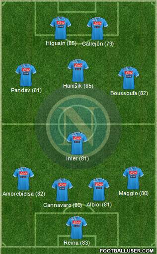Napoli Formation 2013