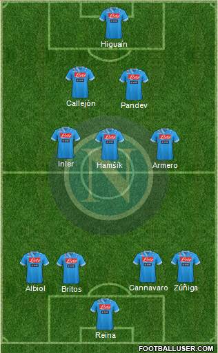 Napoli Formation 2013